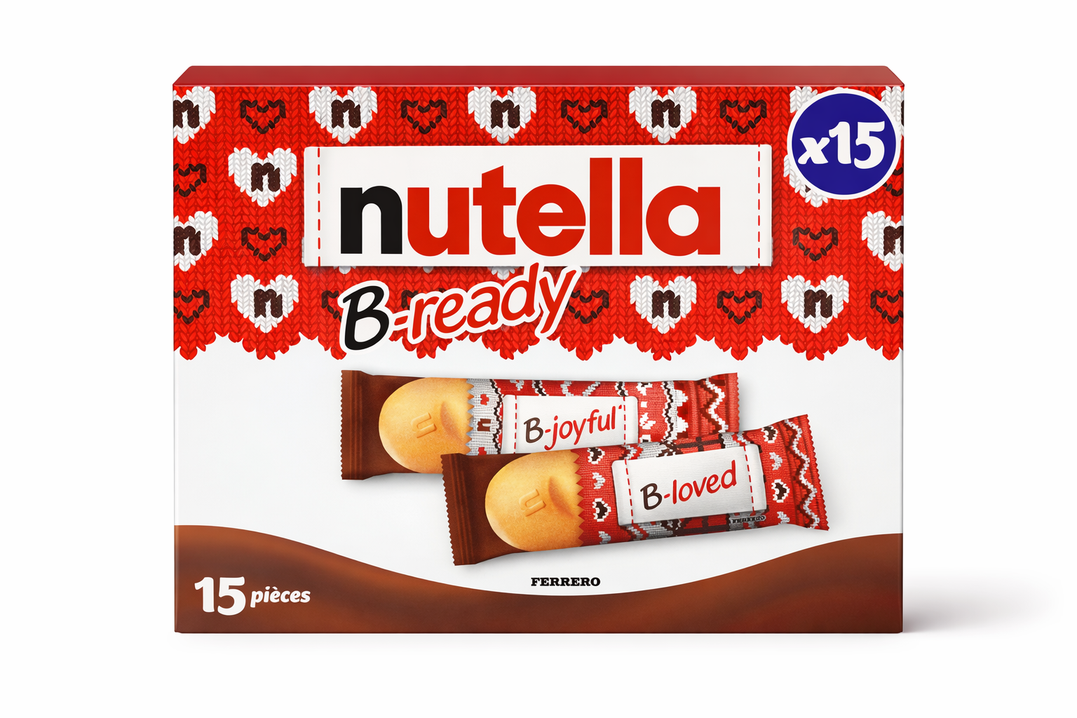 Biscuit B-Ready Nutella Carton X15  - Epicerie Sucrée| Supermarche Dakar-Senegal