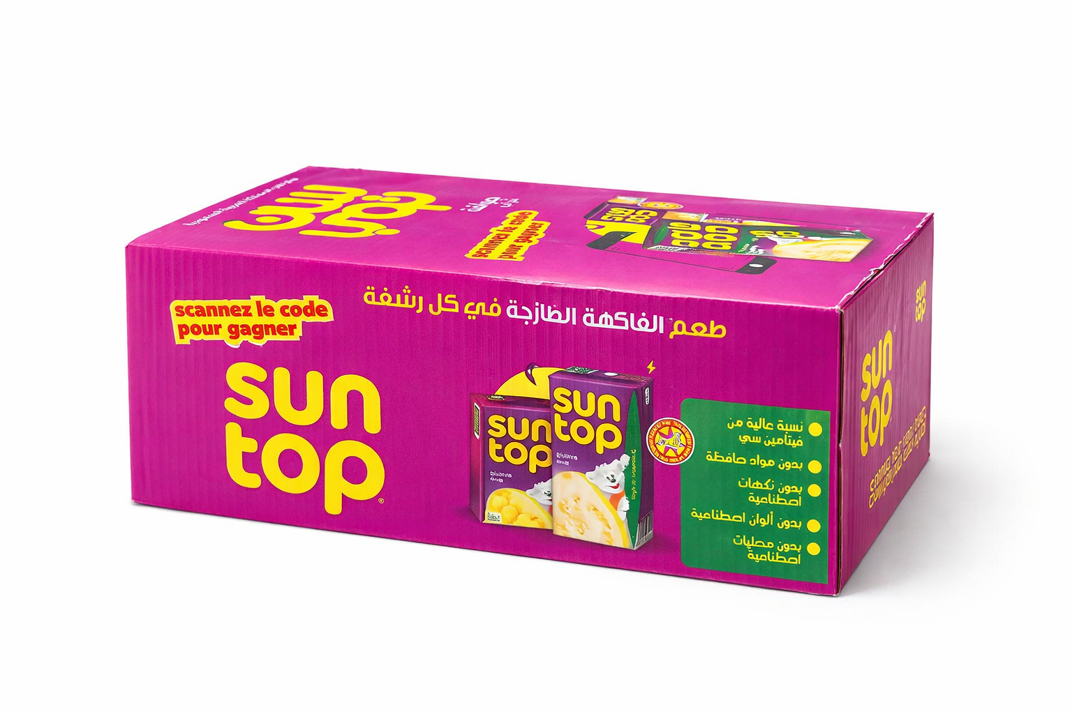 Carton Jus Sun Top Goyave