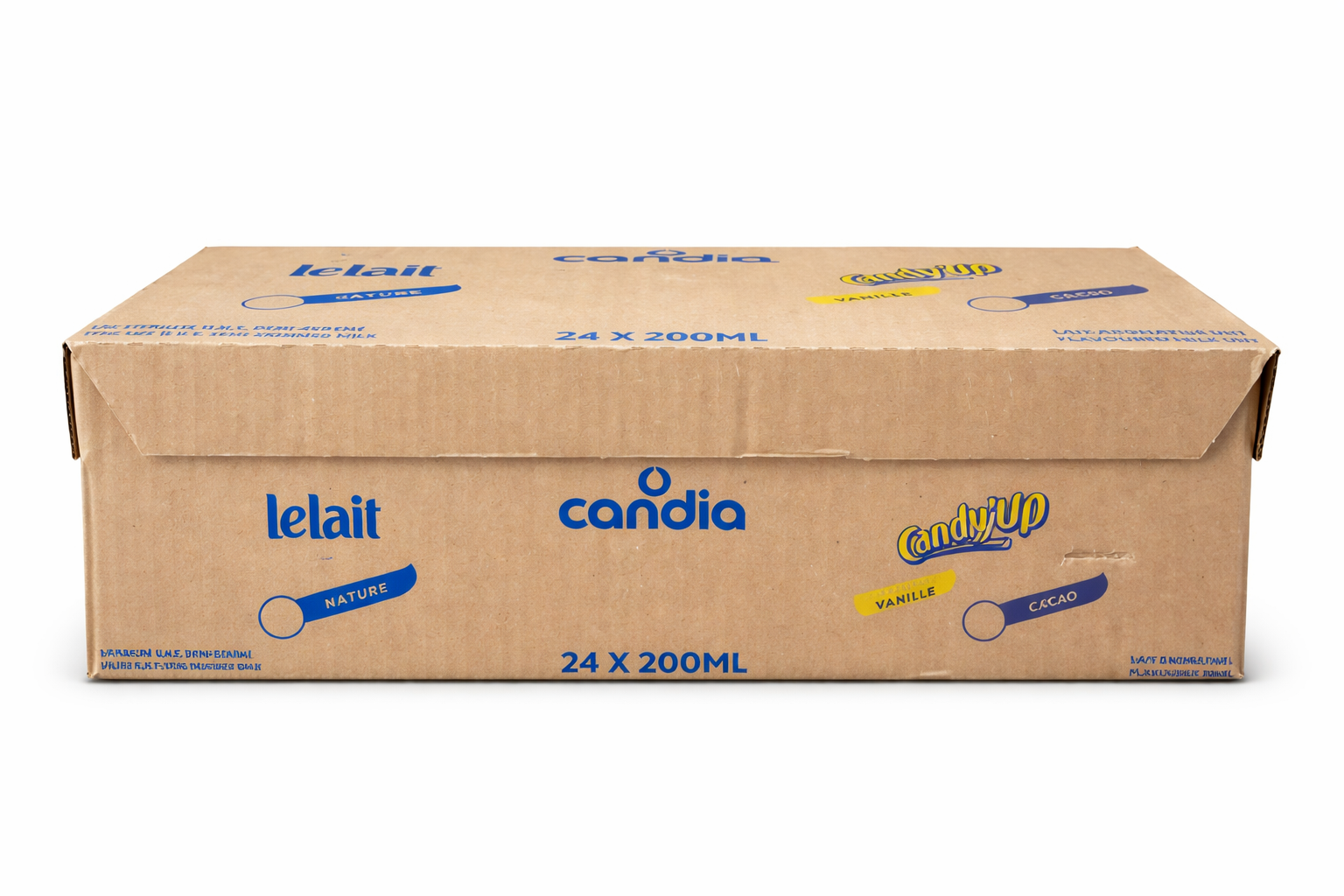 Carton Lait Candia Vanille 24X200ML