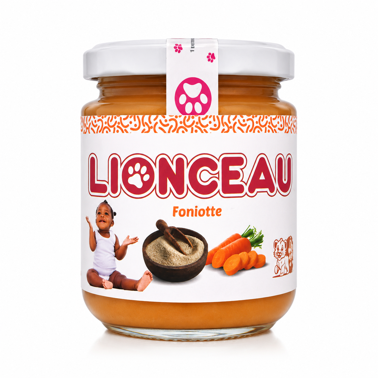 Compote Lionceau Foniotte Pot 90g
