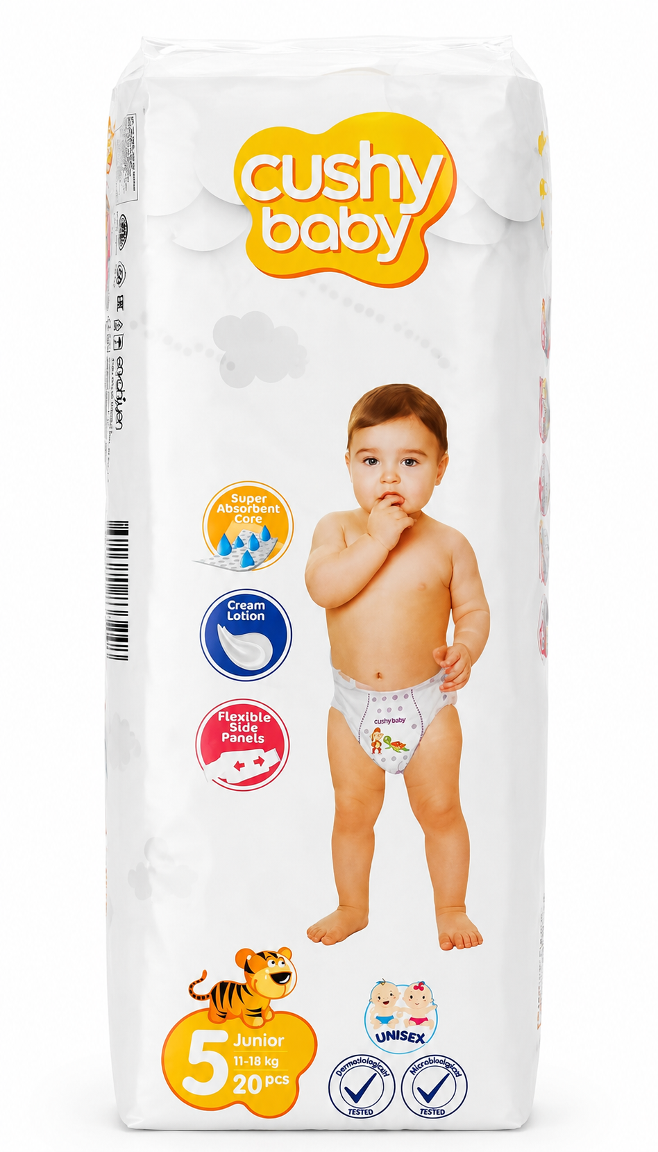Couche Cushy Baby Taille 5 - 20 Piéces