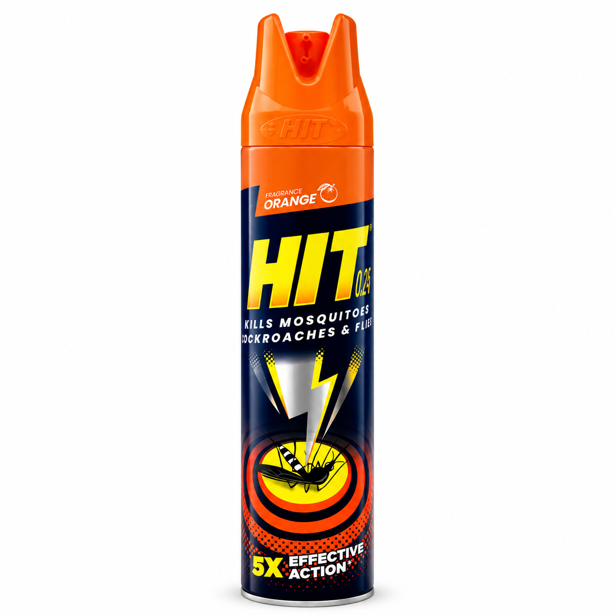 Insecticide Hit Fragance Orange Pompe 400ml