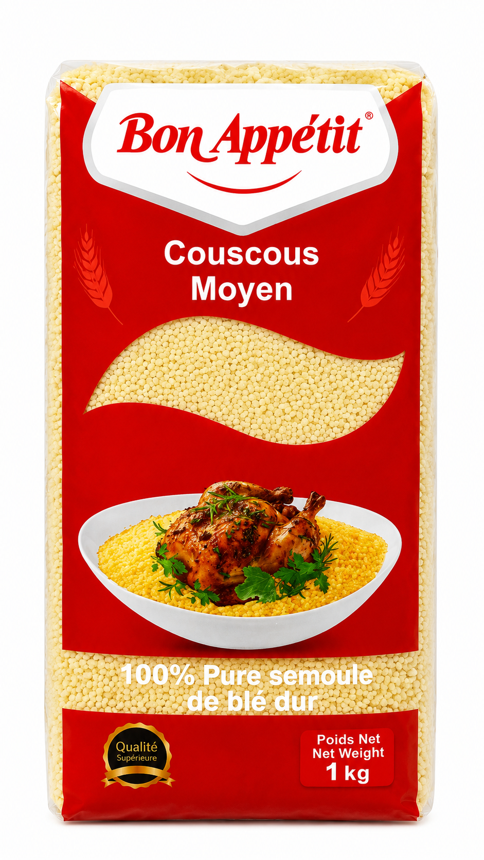Couscous Bon Appétit Moyen 1kg