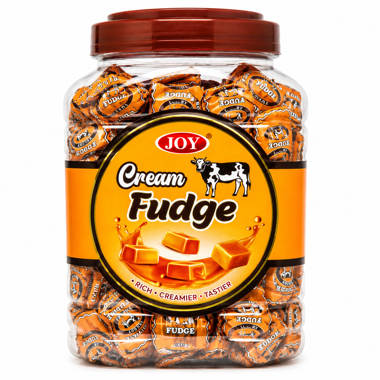 Bonbon Joy Fudge crémeux Pot 100 Piéces