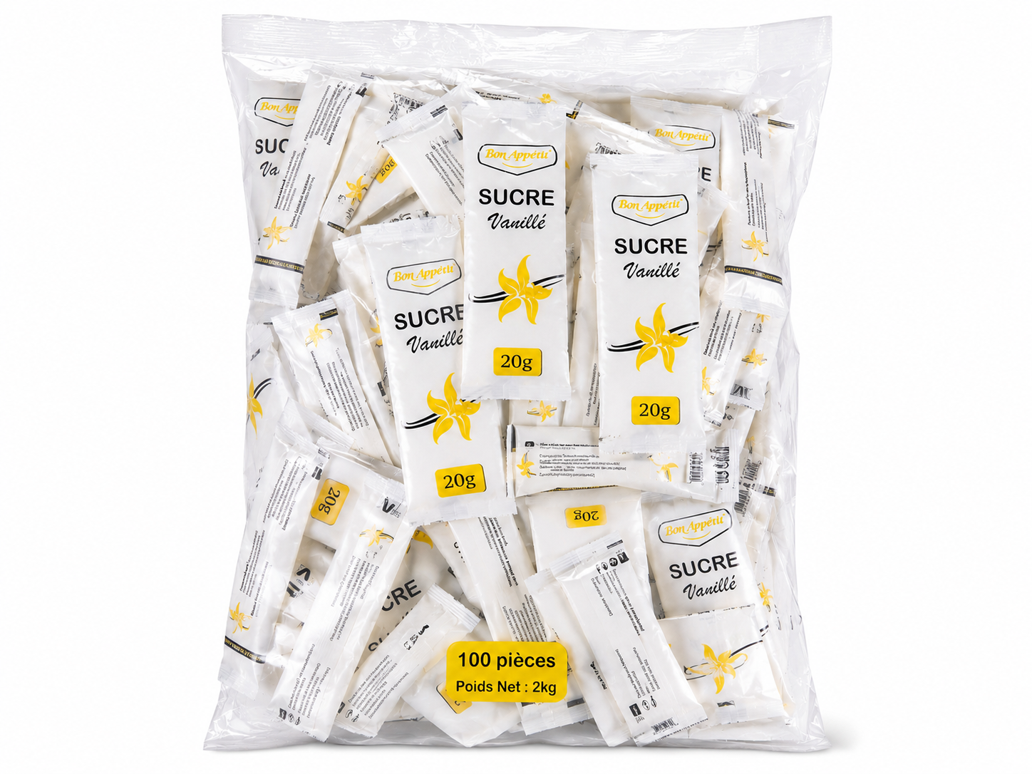 Sucre Cristal 20g Sac de 100