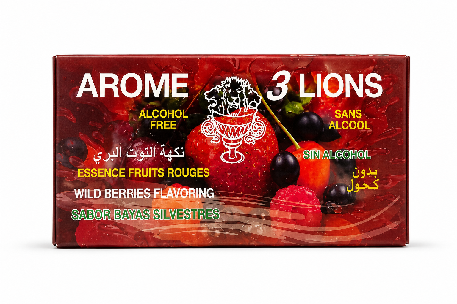 Essence Fruits Rouges 3 Lions Paquet de 12
