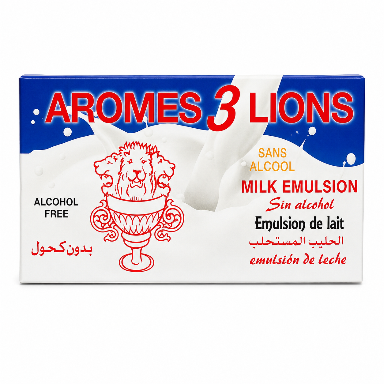Essence Lait 3 Lions Paquet de 12