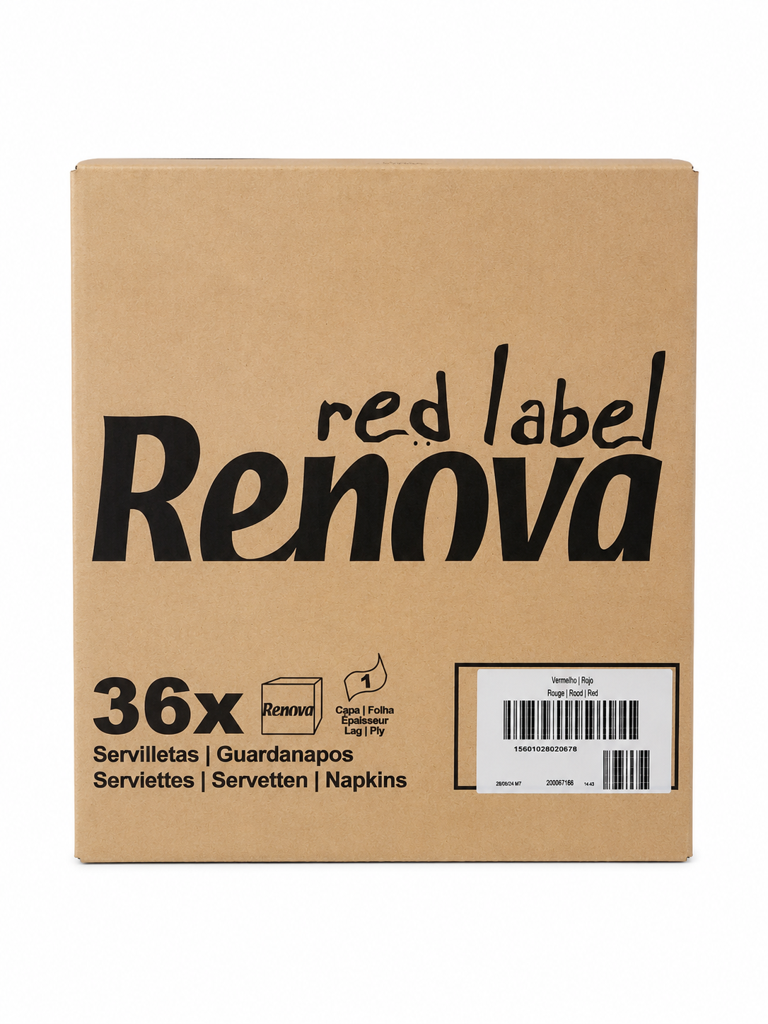 Mouchoir de Table Renova Carton de 36
