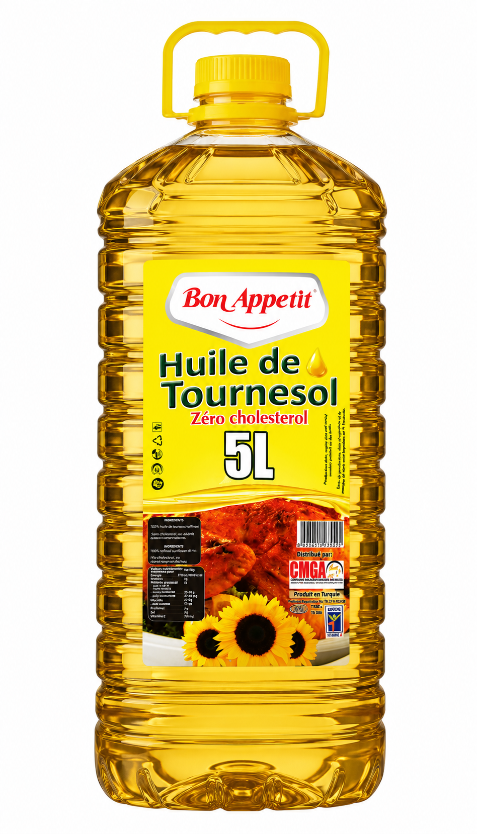 Huile de Tournesol Bon Appetit 5L