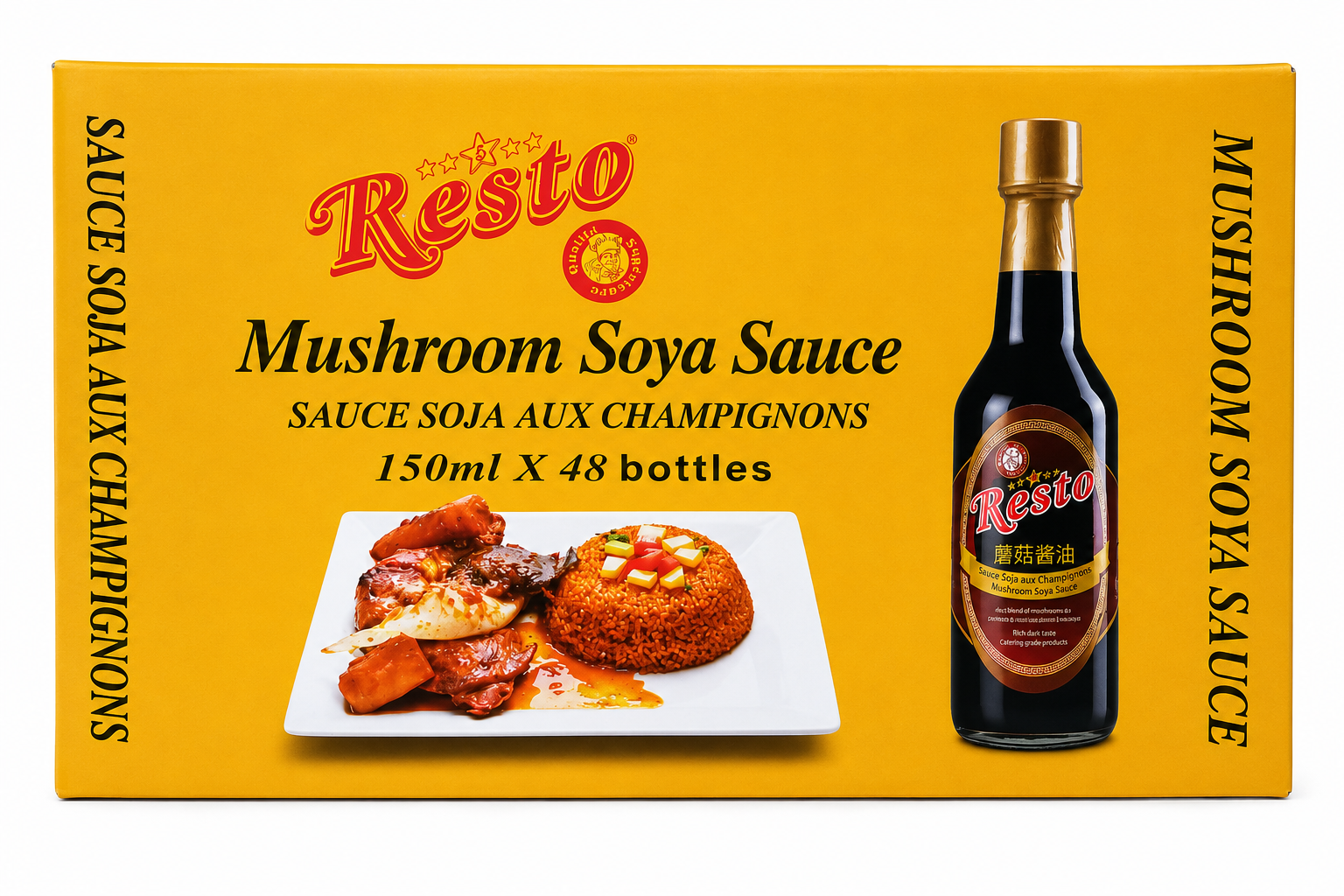 Sauce Soja au Champignon Restp 150ML Carton de 48