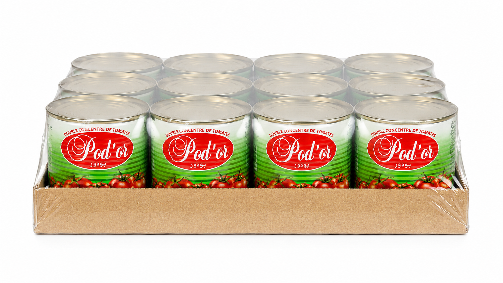 Tomate Pod'or 400G carton de 12