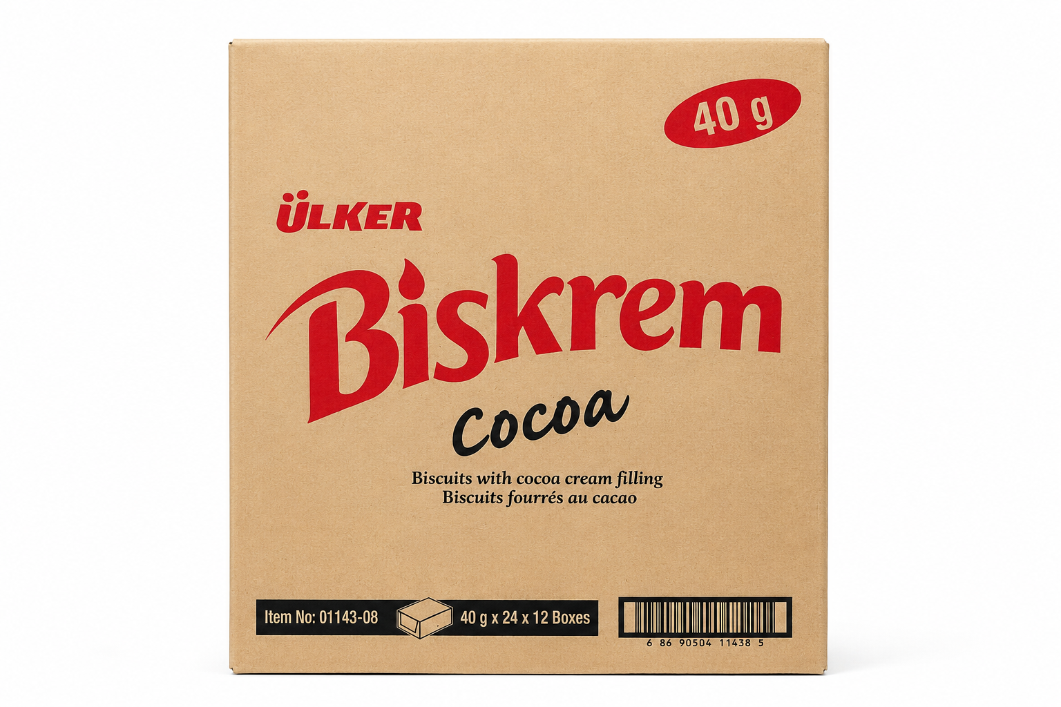 Biscuit Biskrem 10 BoitesX24 Piéces