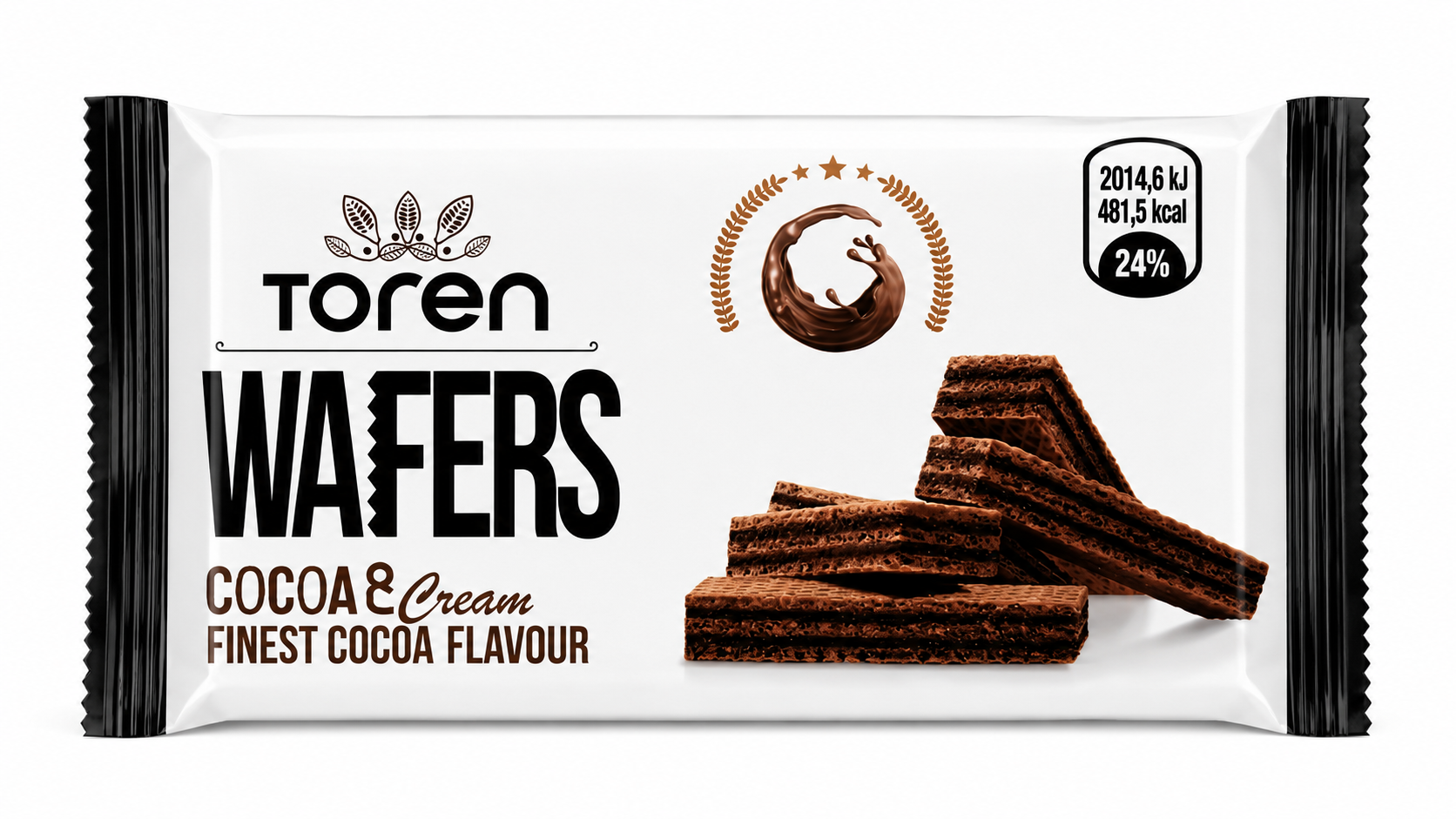 Biscuit Wafers Saveur Chocolat
