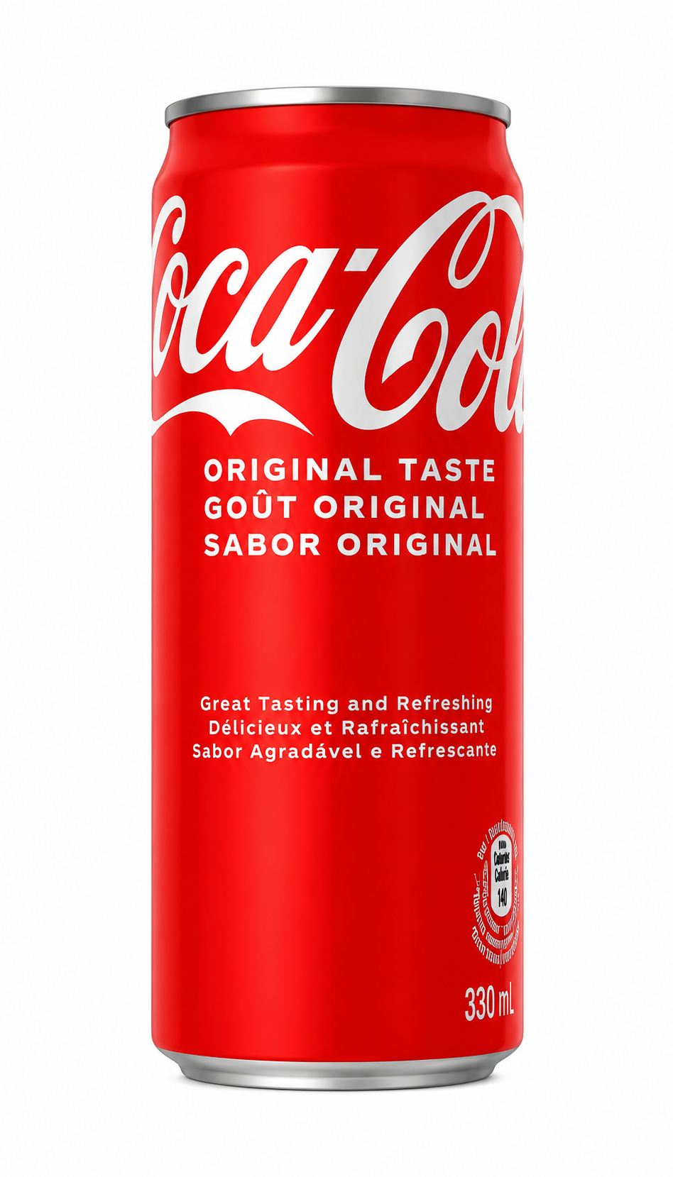 Cannette gazeuse Coca-Cola